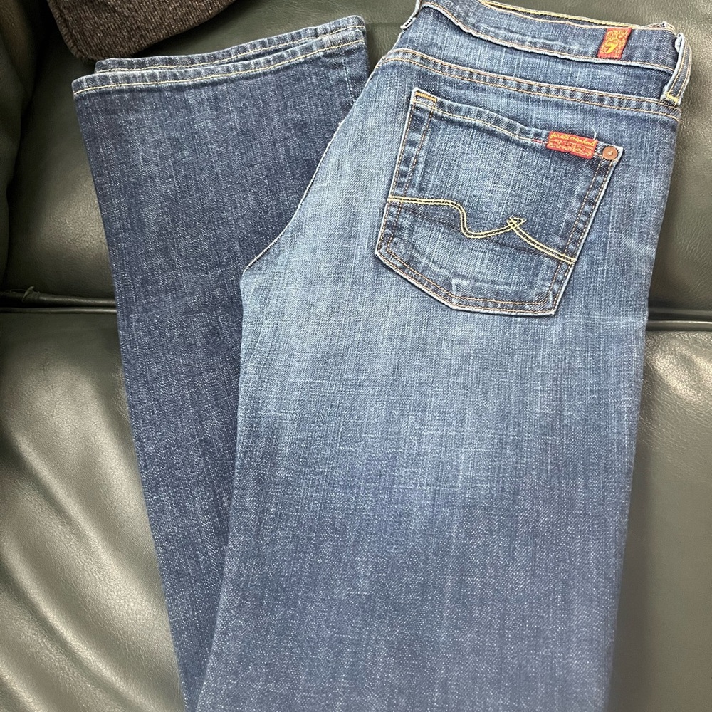 Women's Boot Cut Jeans - BlueFor all man kind